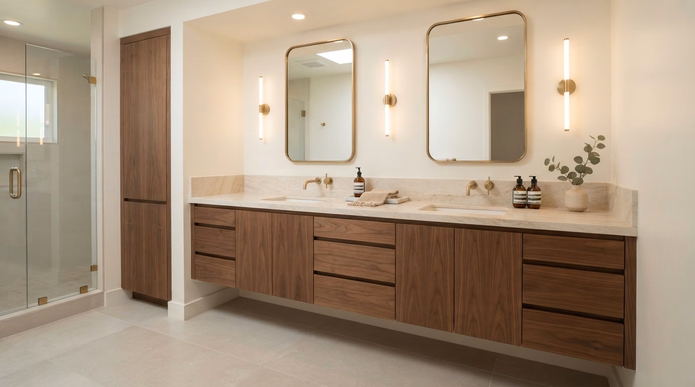 Vanity About in Orange County.