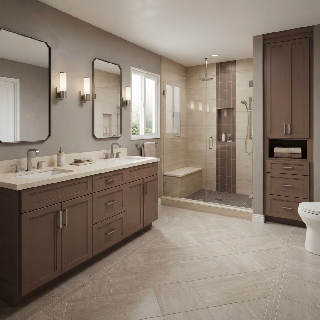 Mission Viejo bathroom remodeling service area in Orange County.