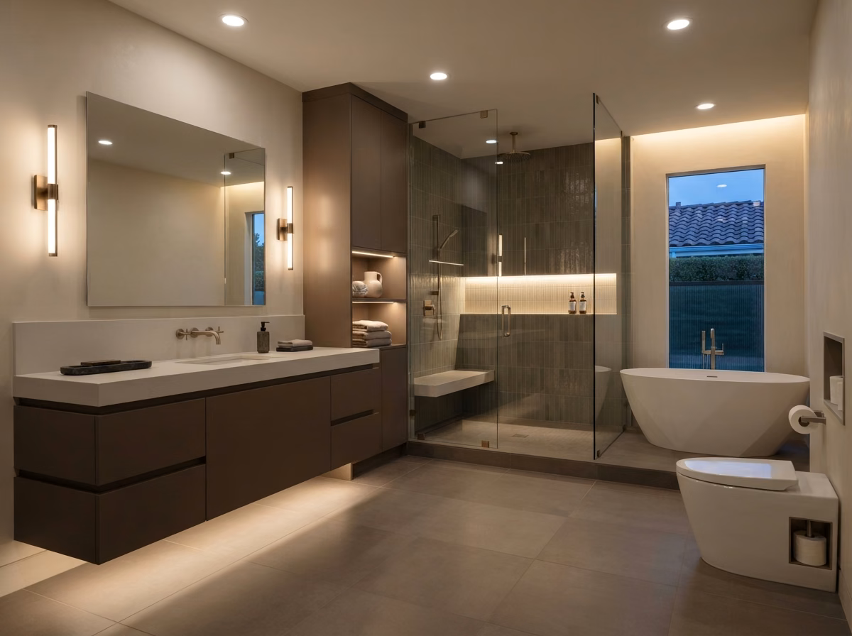 Accent Niche Lighting | Orange County Accent Niche Lighting in Orange County.