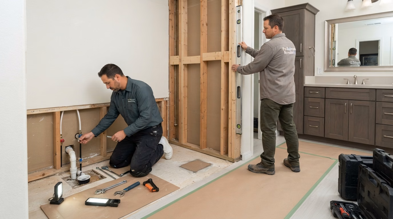 Walk in Tub Installation Process Middle | Orange County Walk in Tub Installation Process Middle in Orange County.