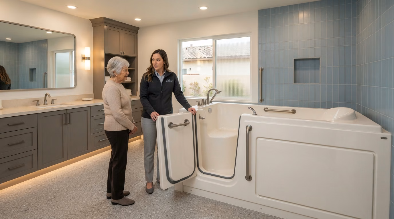 Walk in Tub Installation Process Right | Orange County Walk in Tub Installation Process Right in Orange County.